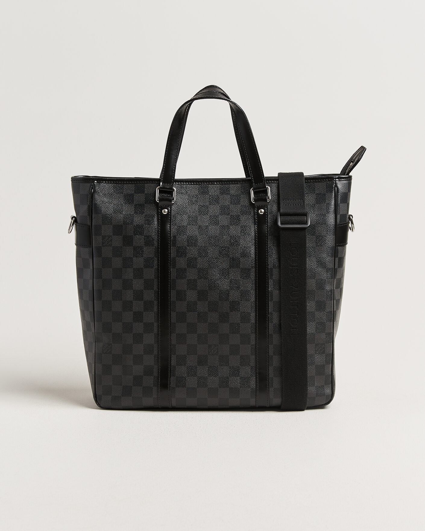Heren | Pre-Owned & Vintage Bags | Louis Vuitton Pre-Owned | Tadao Tote Bag Damier Graphite