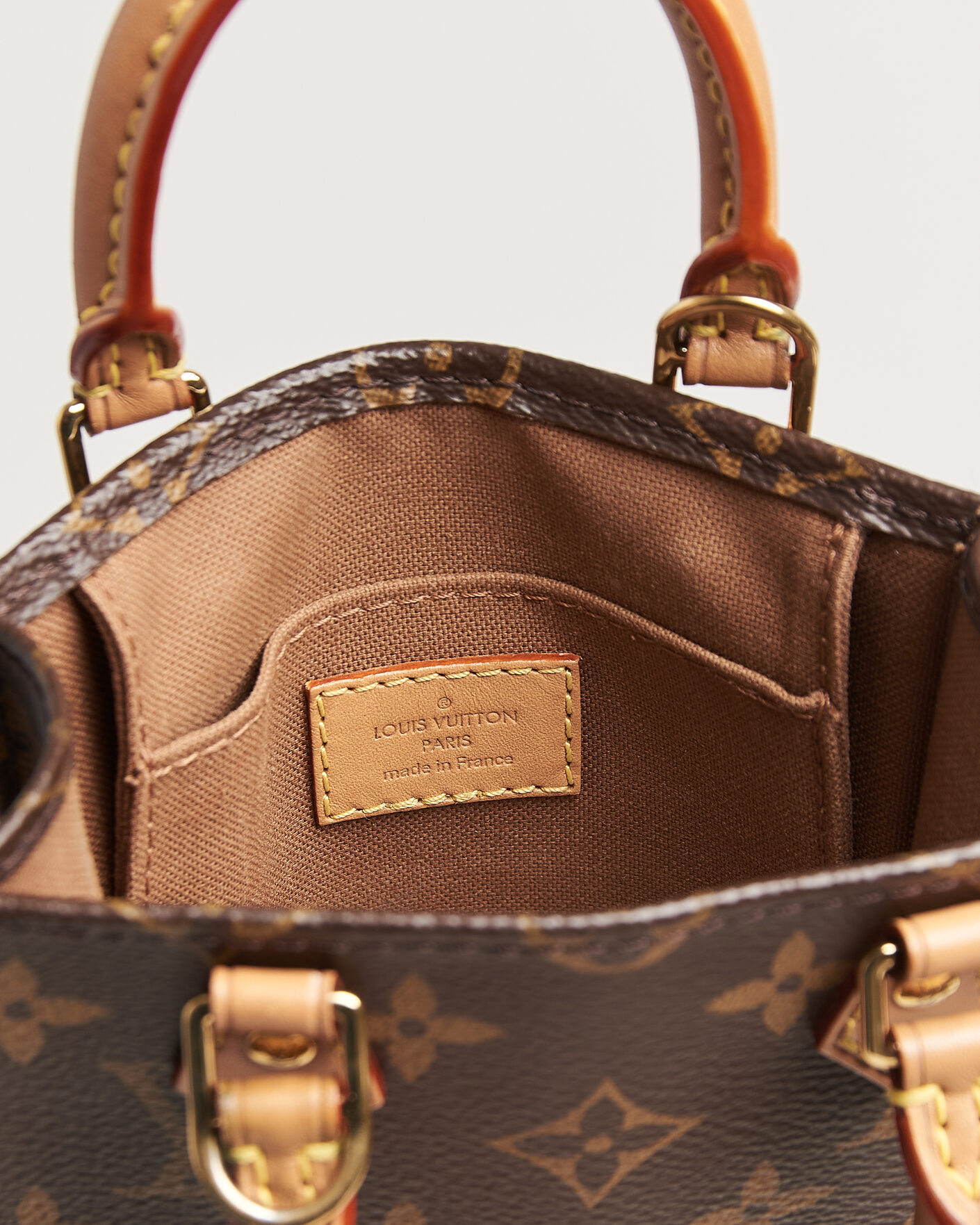 Heren | Pre-Owned & Vintage Bags | Louis Vuitton Pre-Owned | Sac Plat Petit Bandouliére Monogram
