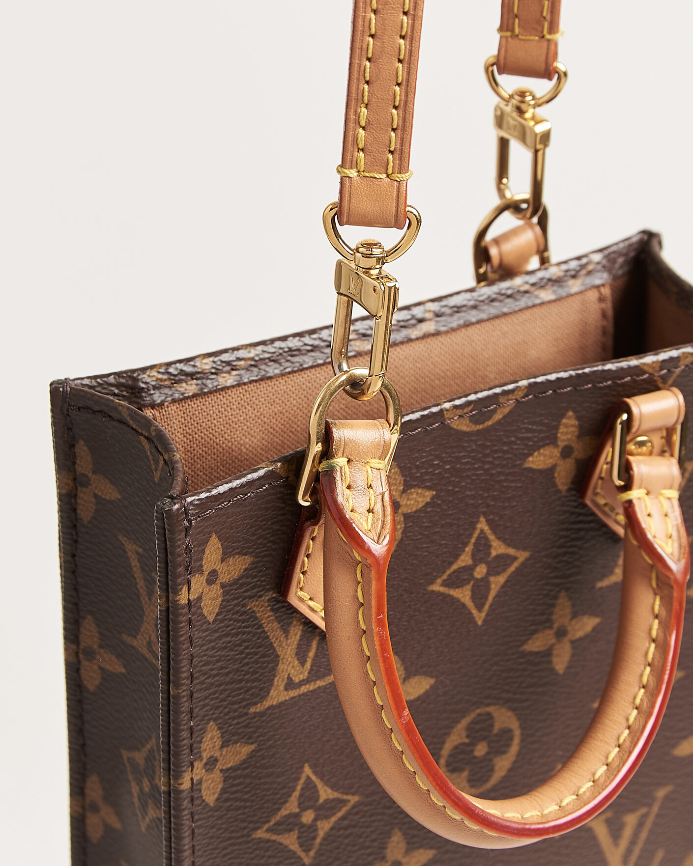Heren | Pre-Owned & Vintage Bags | Louis Vuitton Pre-Owned | Sac Plat Petit Bandouliére Monogram