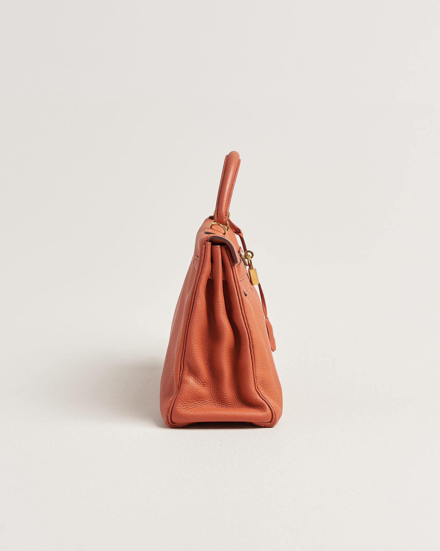 Heren | Pre-Owned & Vintage Bags | Hermès Pre-Owned | Kelly 32 Togo Leather Orange