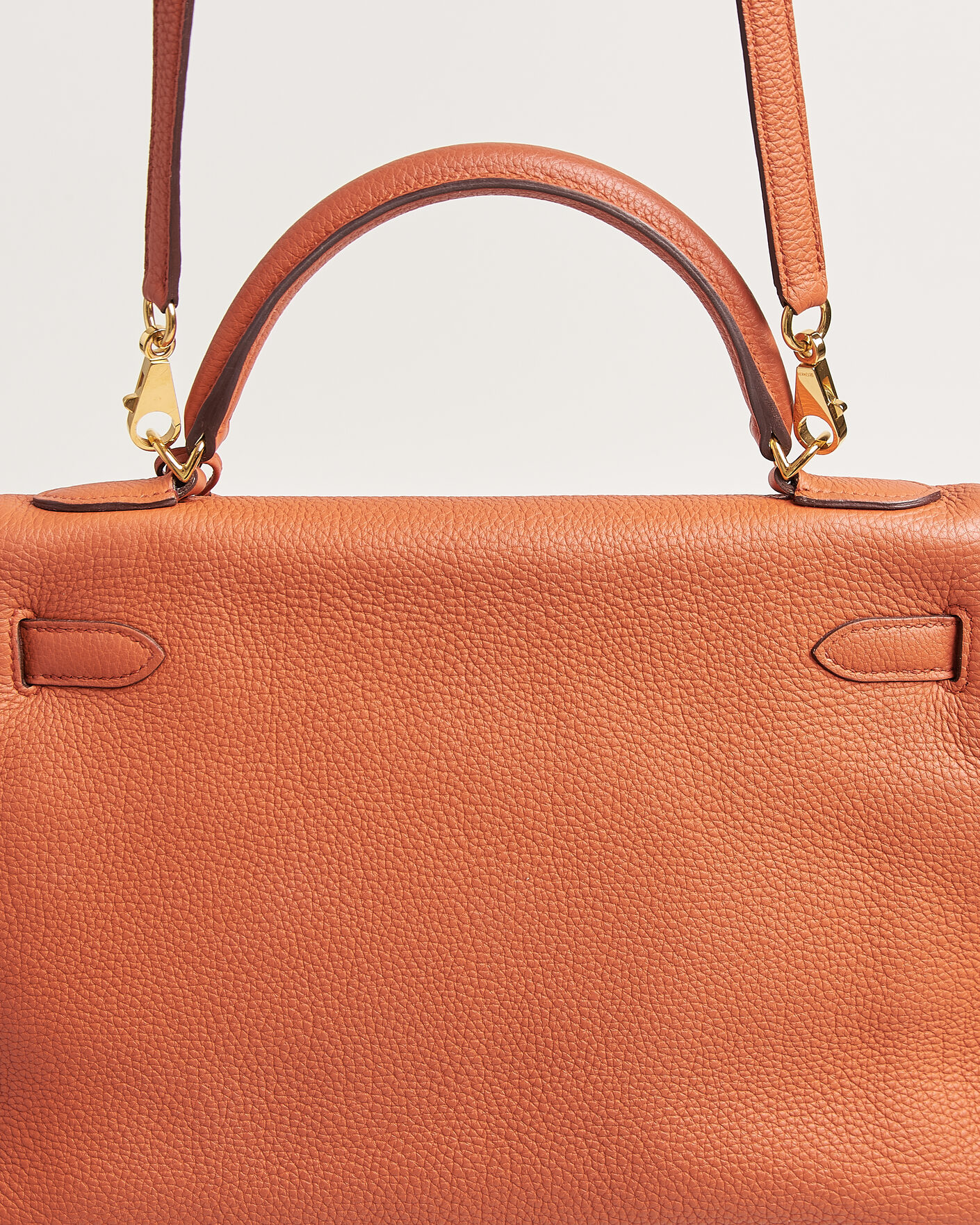 Heren | Pre-Owned & Vintage Bags | Hermès Pre-Owned | Kelly 32 Togo Leather Orange