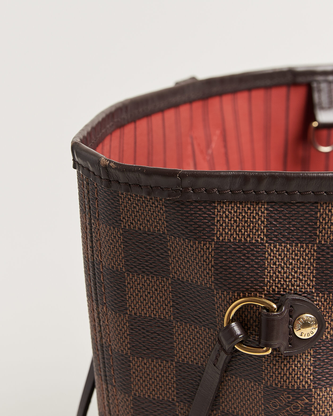 Heren | Pre-Owned & Vintage Bags | Louis Vuitton Pre-Owned | Neverfull MM Damier Ebene