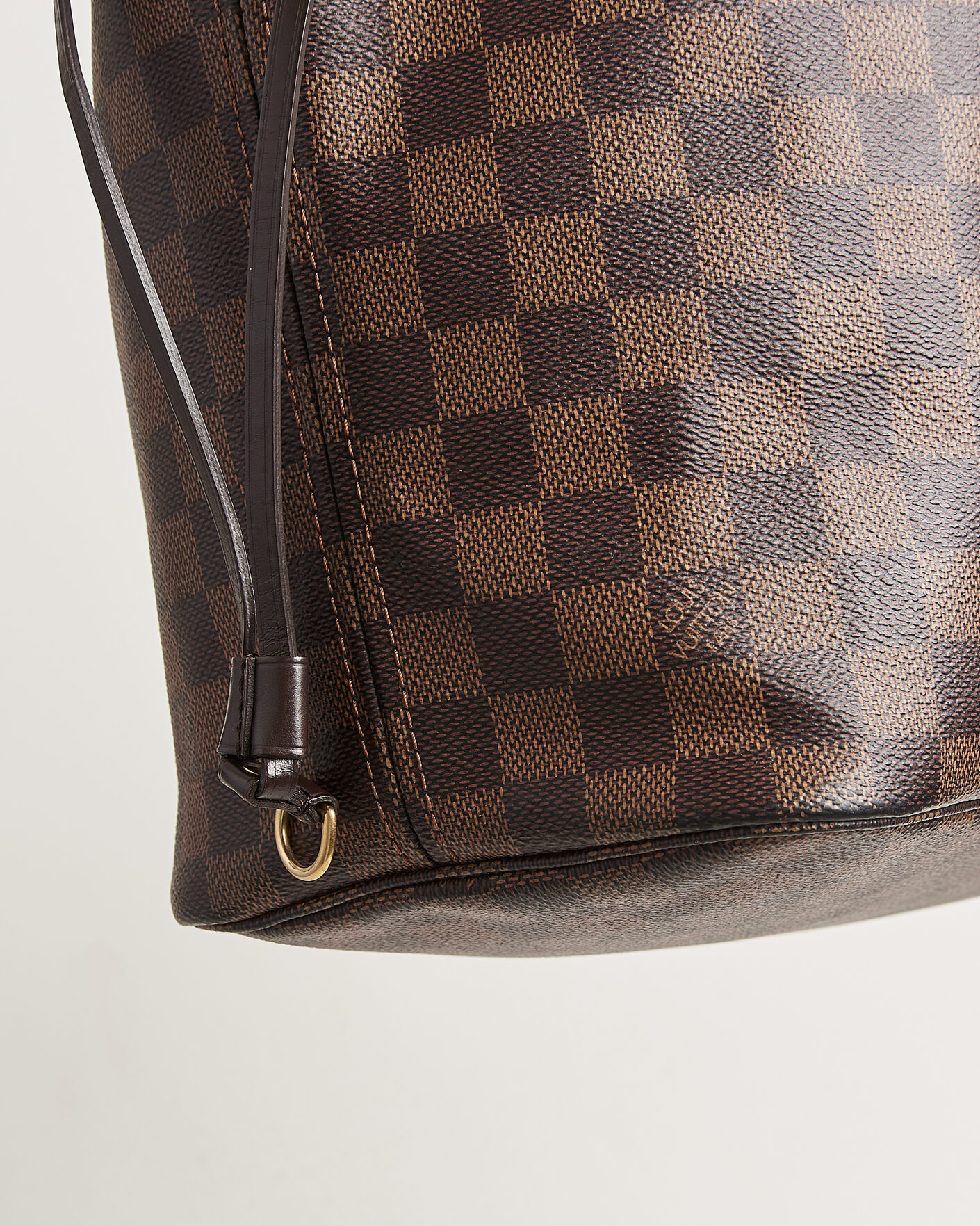 Heren | Pre-Owned & Vintage Bags | Louis Vuitton Pre-Owned | Neverfull MM Damier Ebene