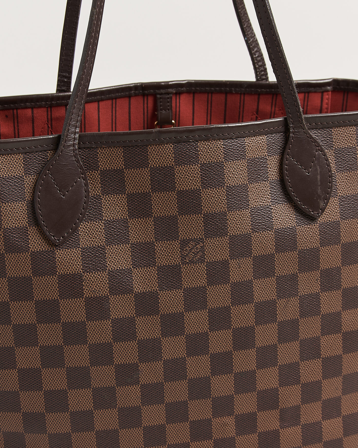 Heren | Pre-Owned & Vintage Bags | Louis Vuitton Pre-Owned | Neverfull MM Damier Ebene