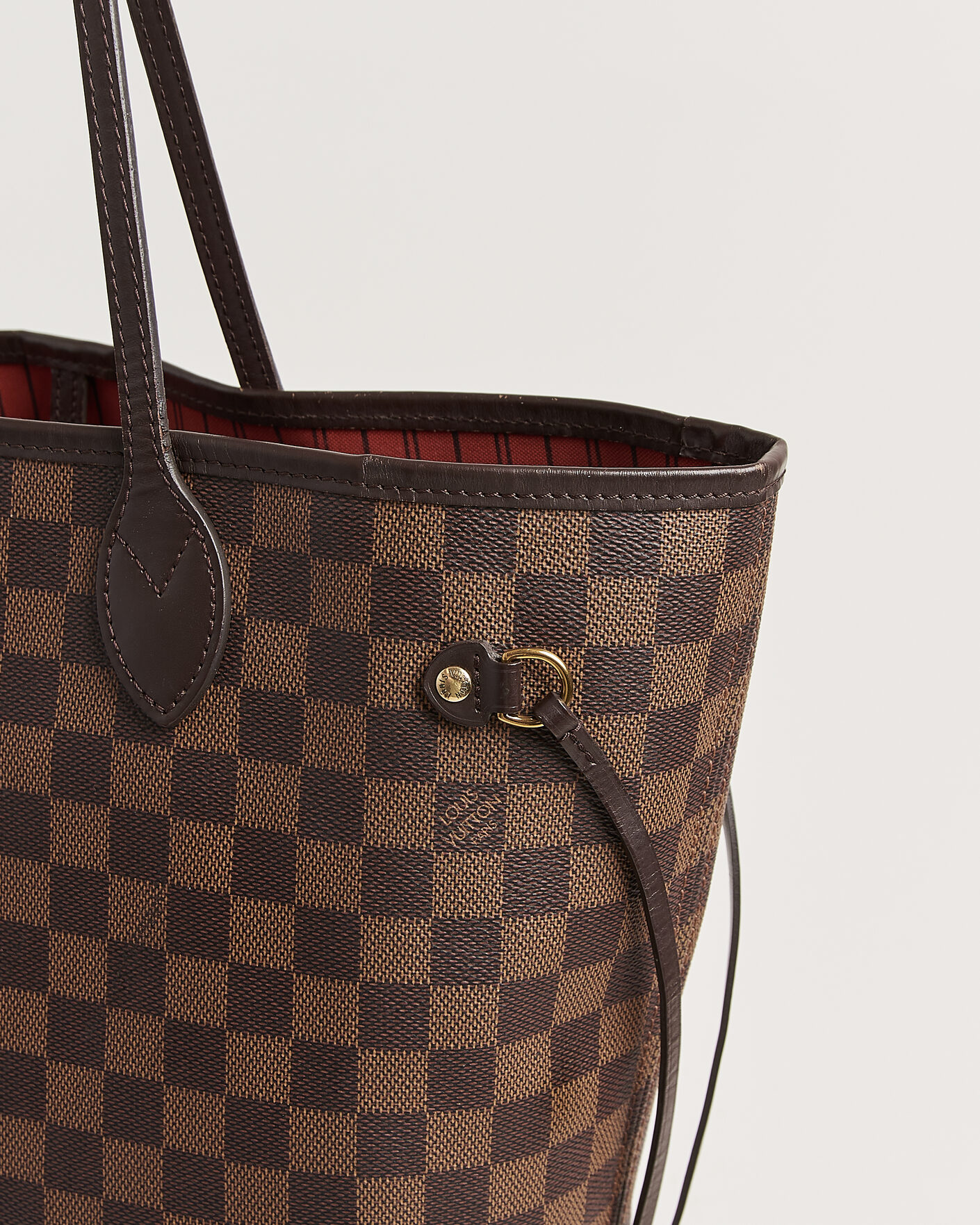 Heren | Pre-Owned & Vintage Bags | Louis Vuitton Pre-Owned | Neverfull MM Damier Ebene