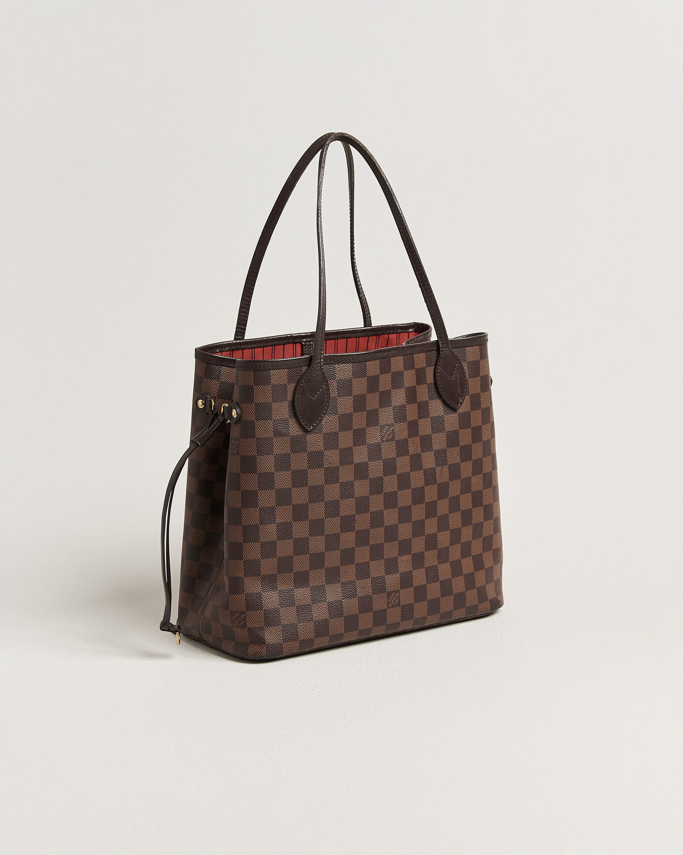 Heren | Pre-Owned & Vintage Bags | Louis Vuitton Pre-Owned | Neverfull MM Damier Ebene
