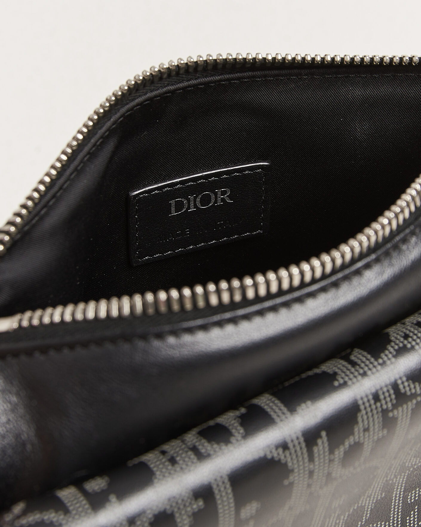 Heren | Pre-Owned & Vintage Bags | Dior Pre-Owned | Saddle Bag Oblique Leather Black
