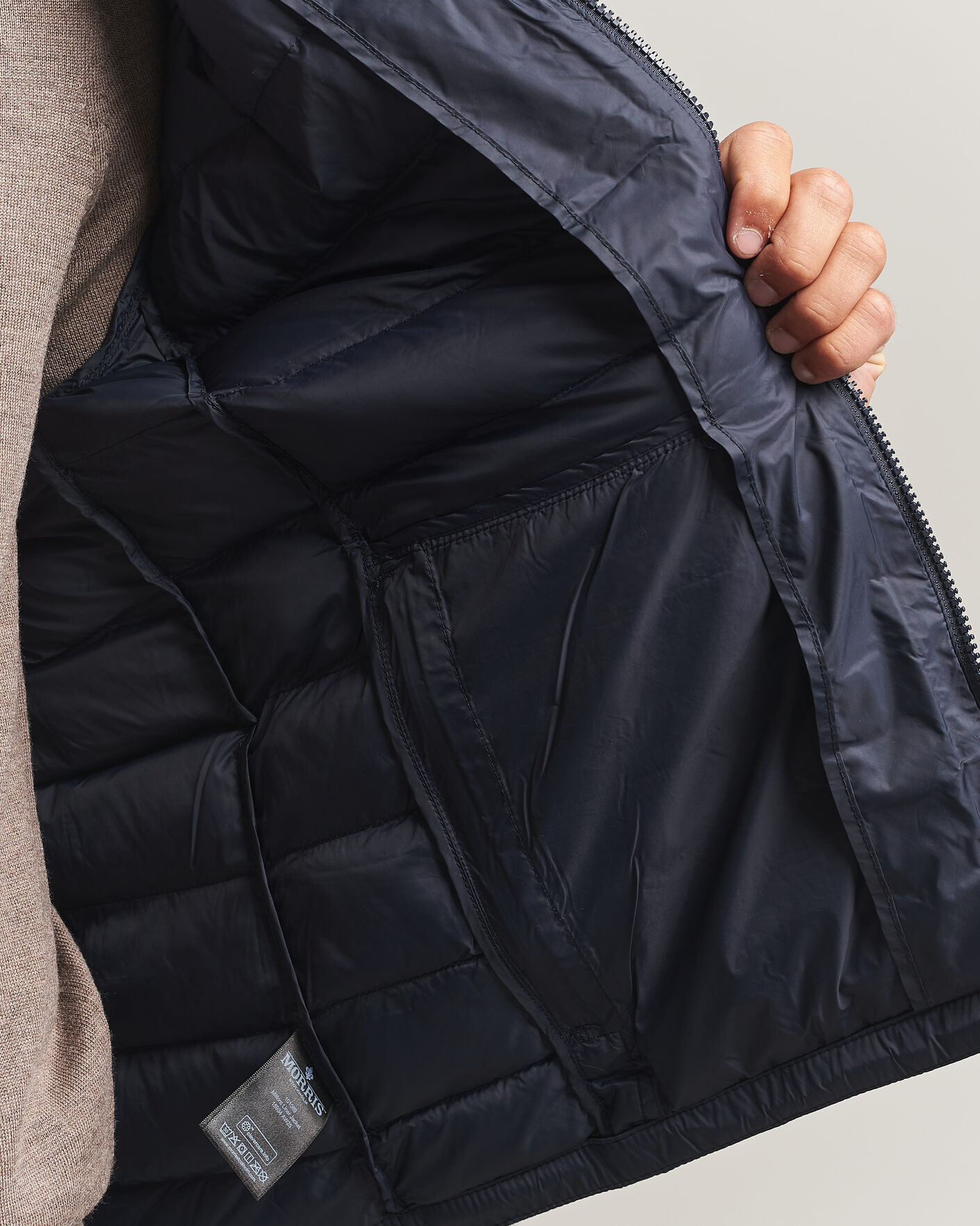 Heren | Jassen | Morris | Milford Liner Jacket Blue