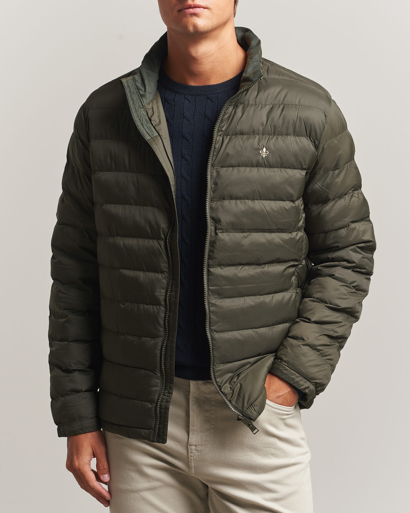 Heren | Jassen | Morris | Milford Liner Jacket Olive