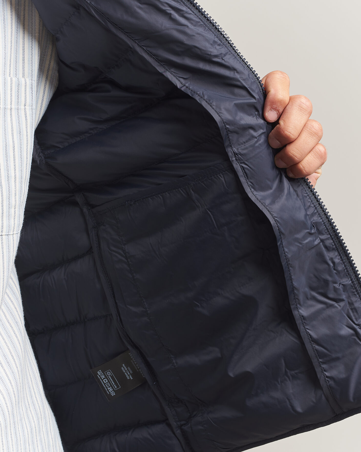 Heren | Gilets | Morris | Norfolk Liner Vest Blue