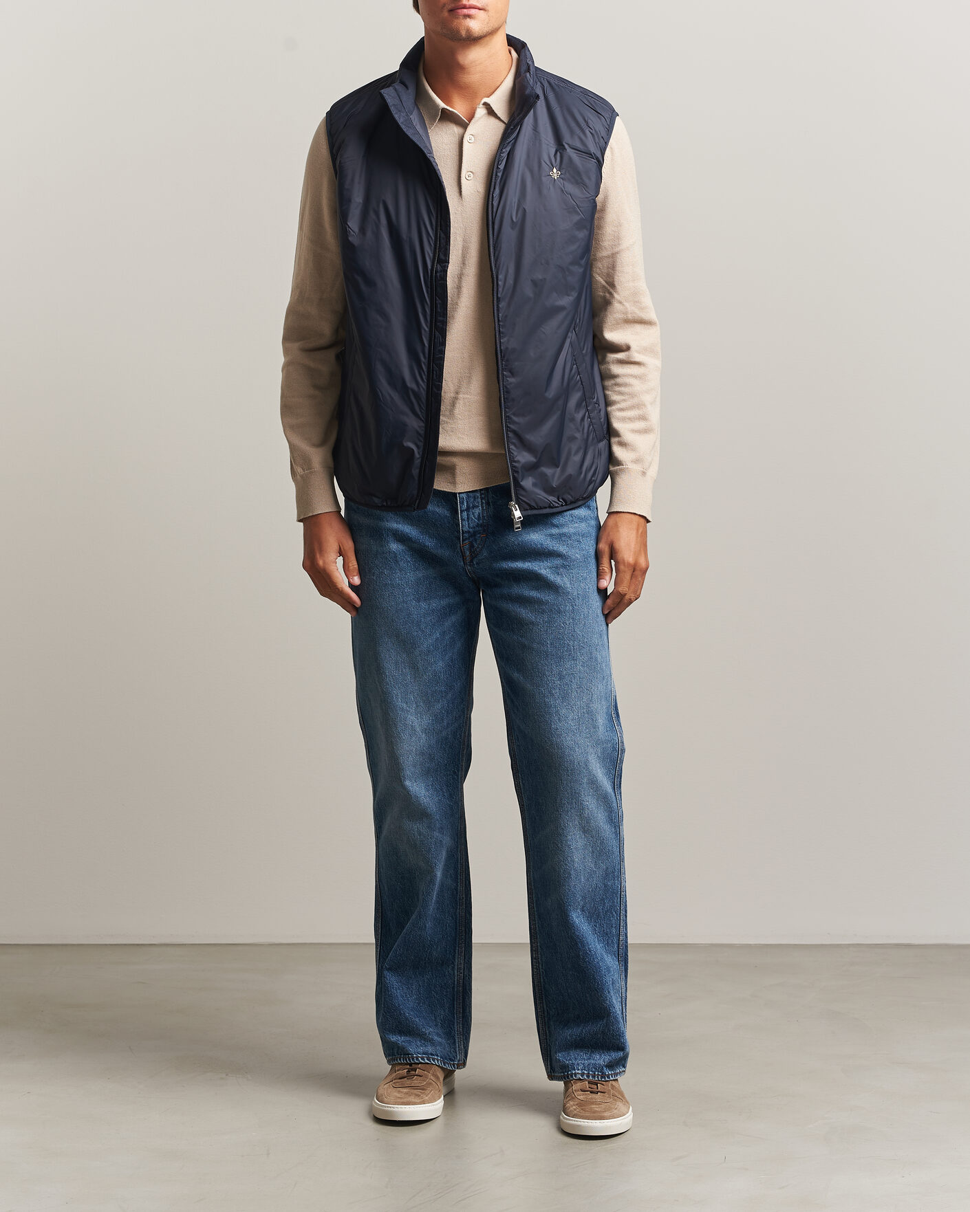 Heren | Gilets | Morris | Bradley Padded Vest Blue
