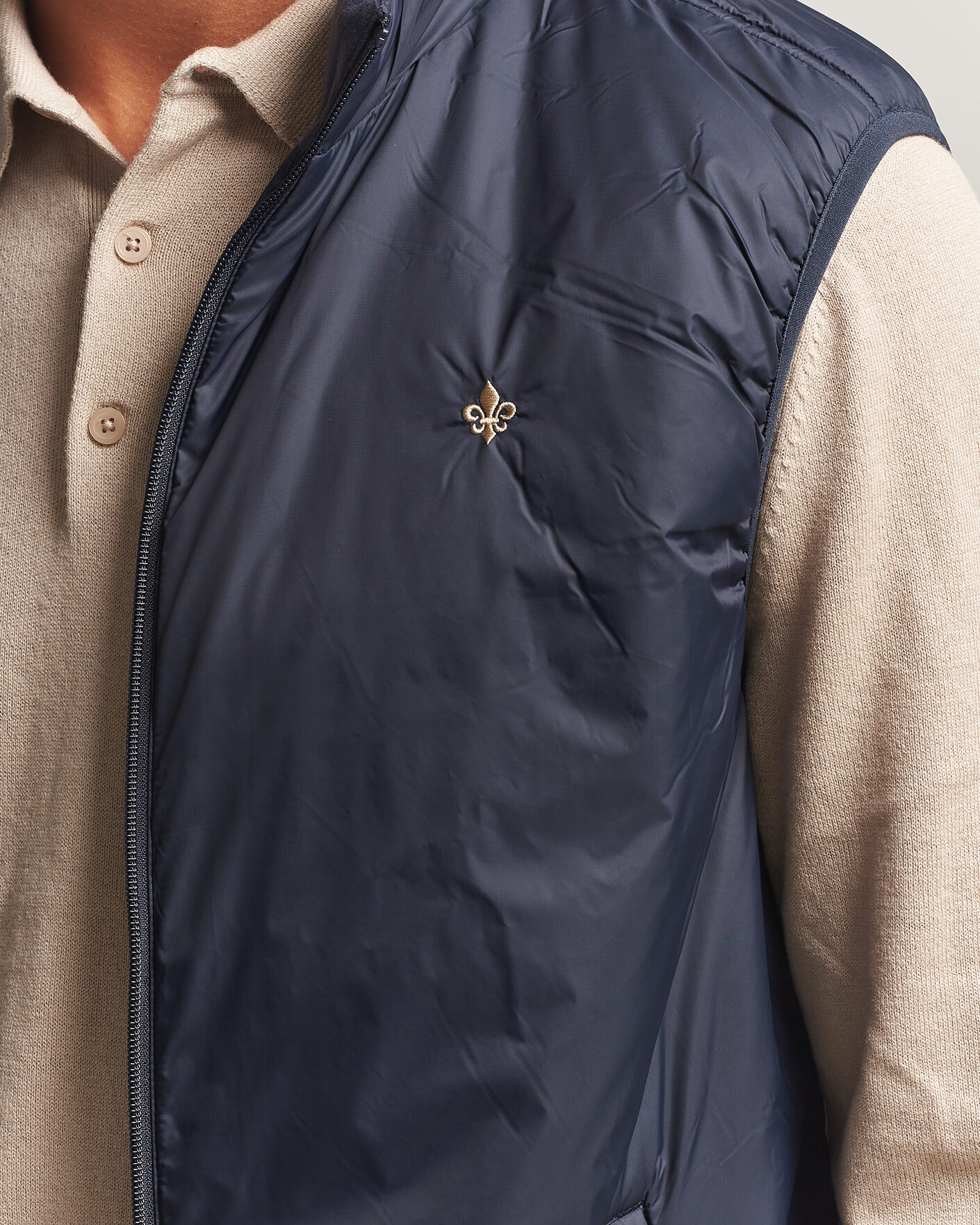 Heren | Gilets | Morris | Bradley Padded Vest Blue