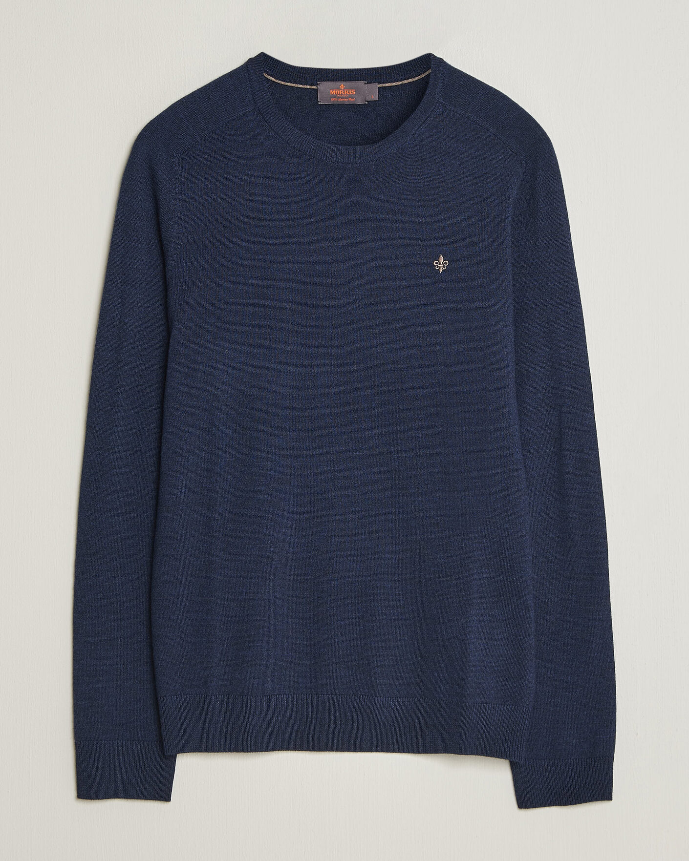 Heren | Truien | Morris | Merino O-Neck Navy
