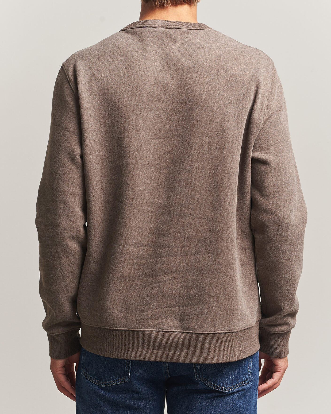 Heren | Truien | Morris | Brandon Lily Sweatshirt Brown