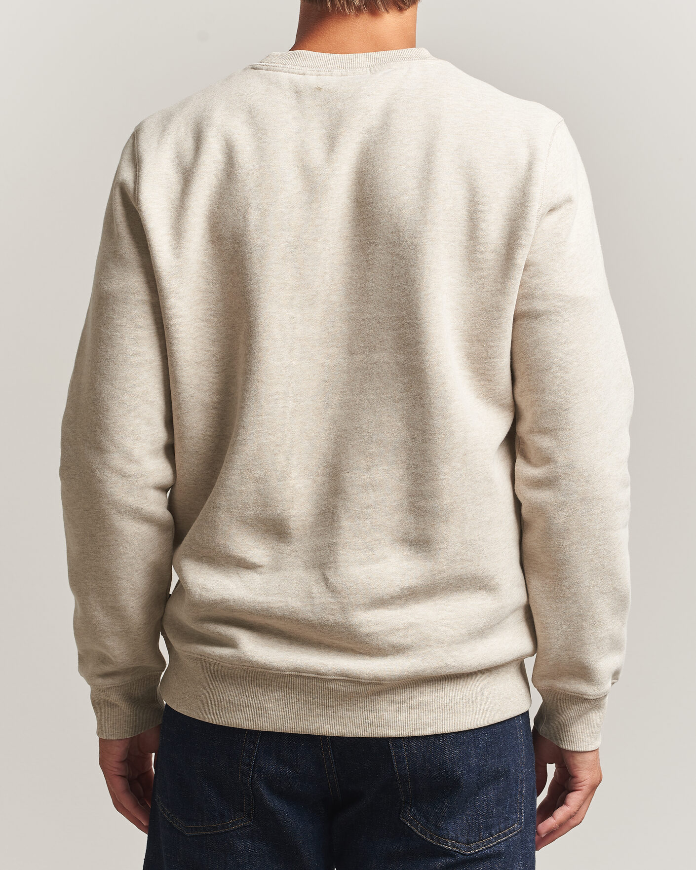 Heren | Truien | Morris | Brian Sweatshirt Khaki