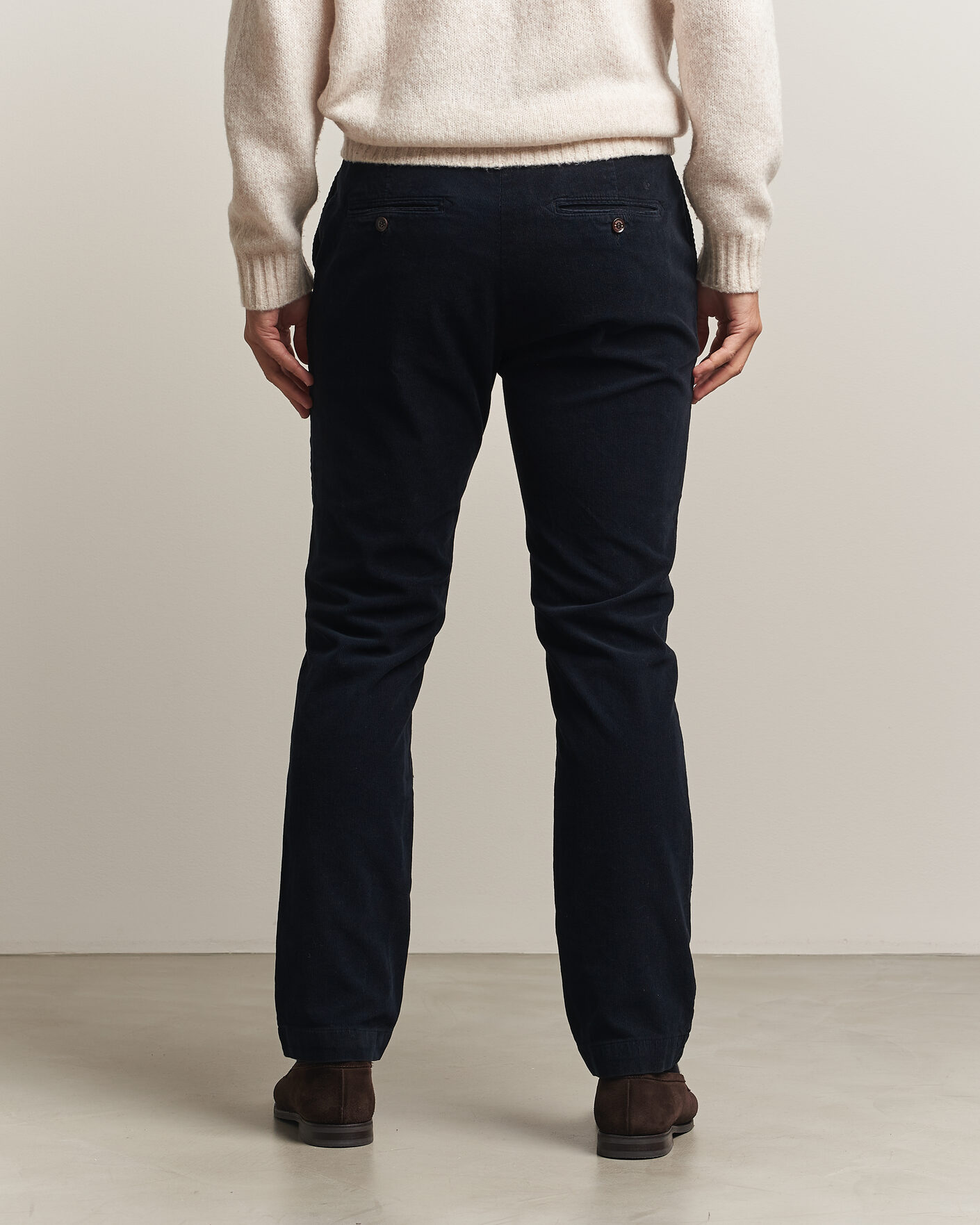 Heren | Broeken | Morris | Jeffrey Cord Chino Blue