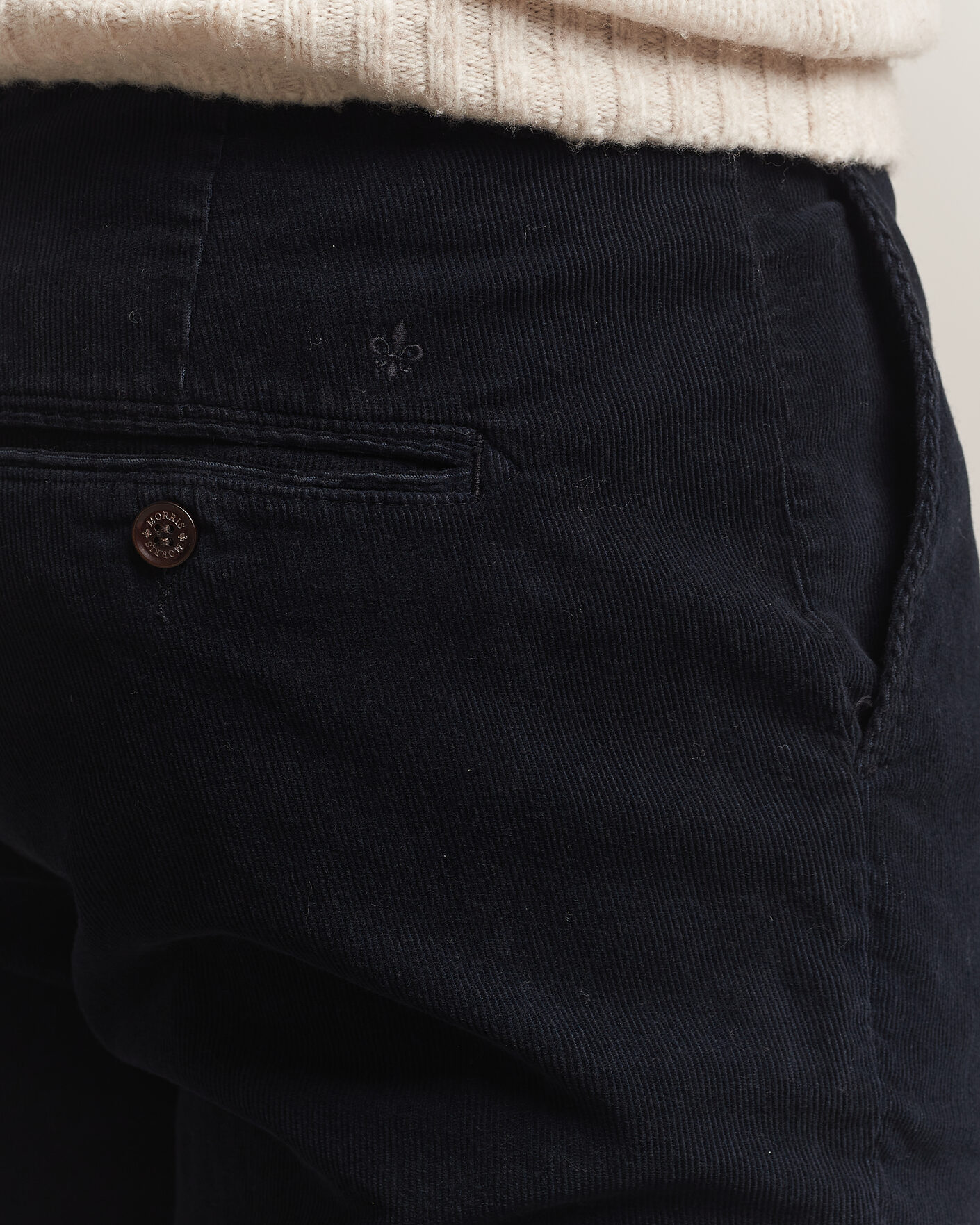 Heren | Broeken | Morris | Jeffrey Cord Chino Blue