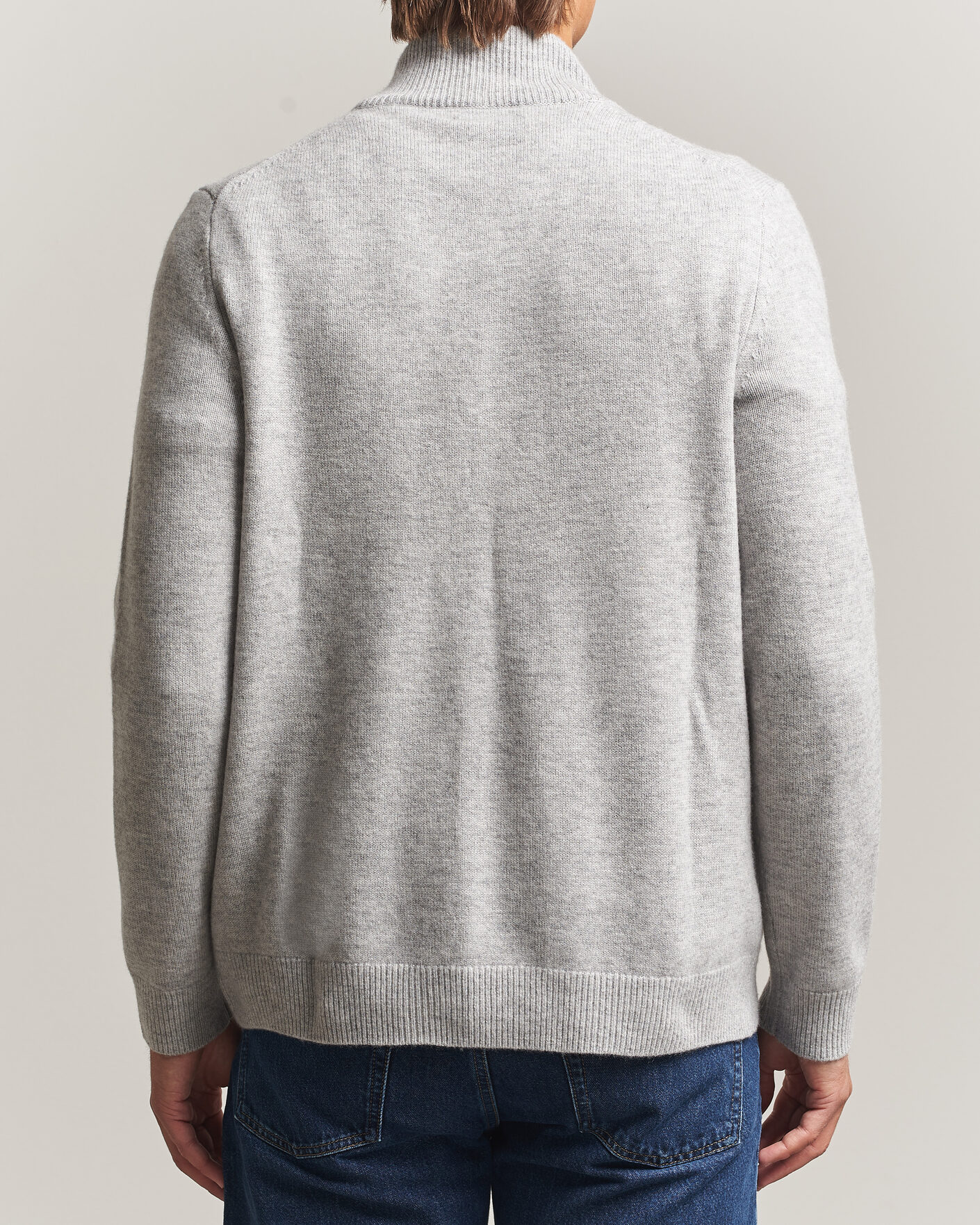 Heren | Truien | Morris | Hertford Button Cardigan Grey