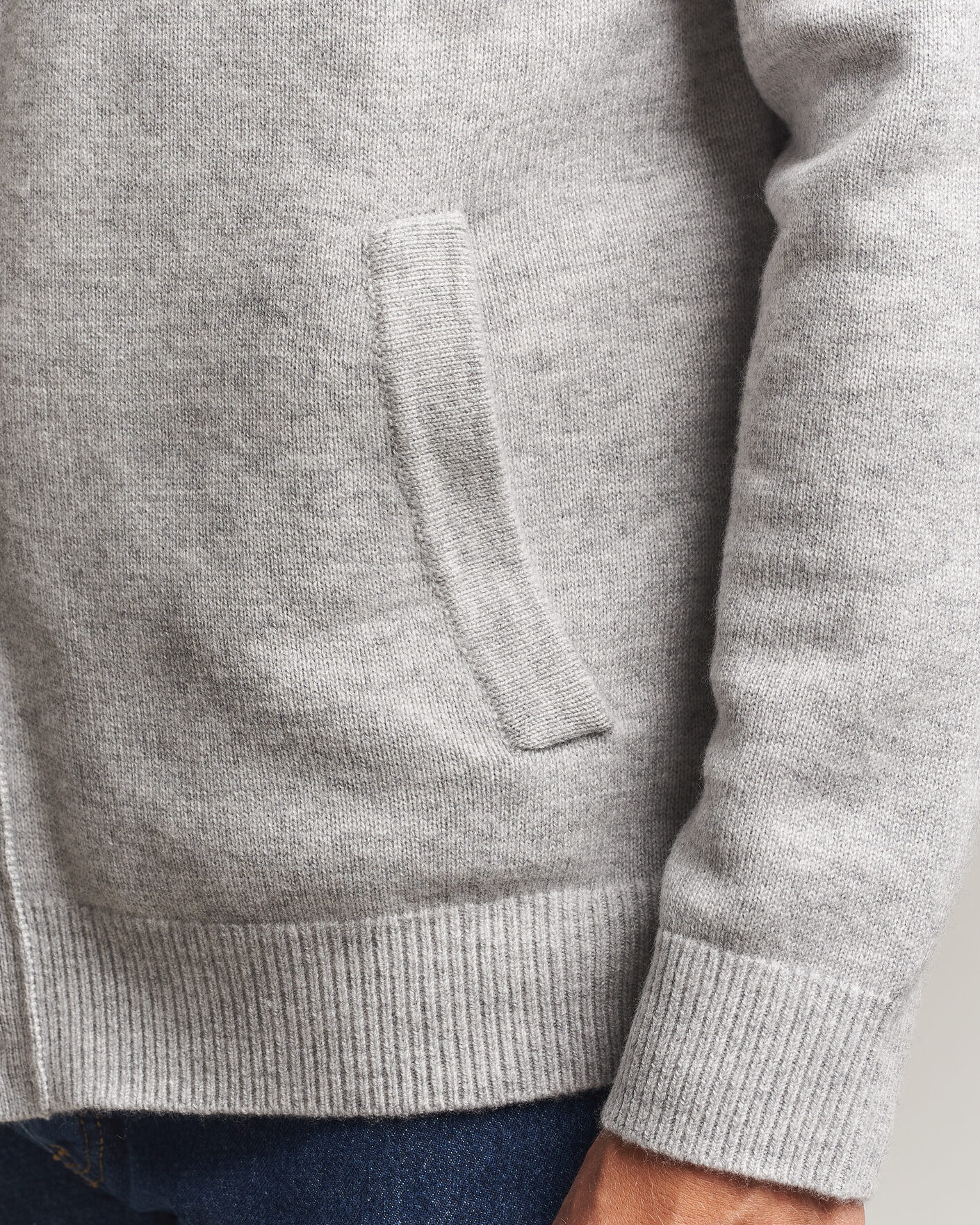 Heren | Truien | Morris | Hertford Button Cardigan Grey