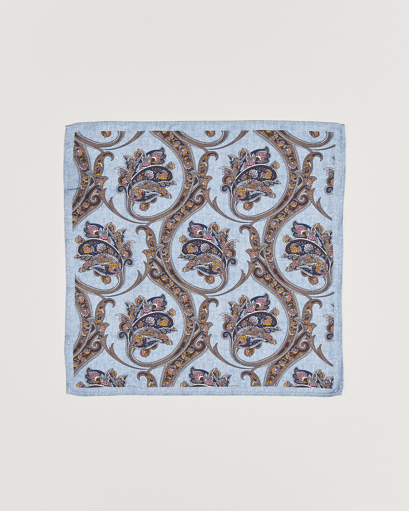 Heren | Stropdassen | Amanda Christensen | Box Set Silk 8 cm Tie And Pocket Square Sky Blue