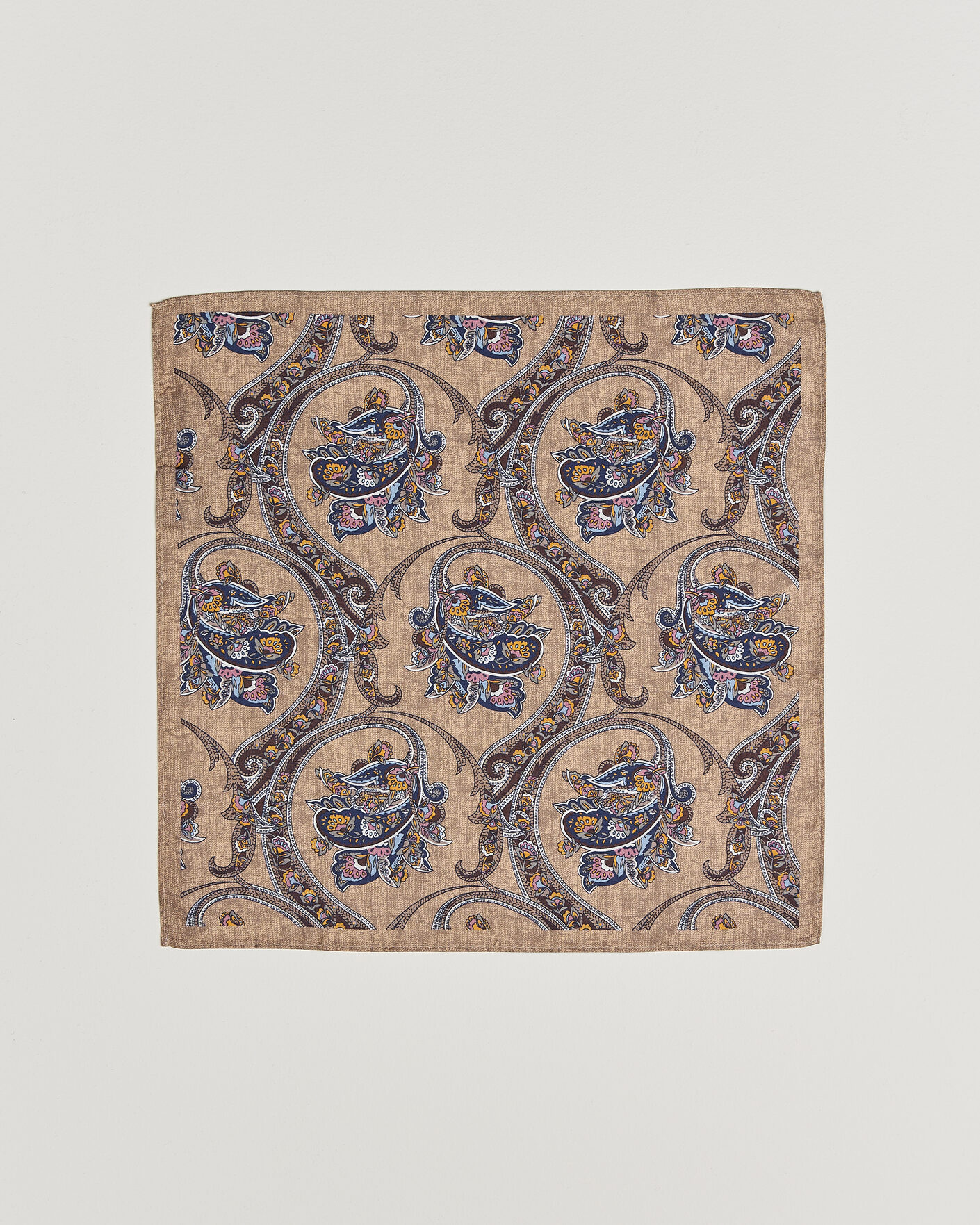 Heren | Stropdassen | Amanda Christensen | Box Set Silk 8 cm Tie And Pocket Square Beige