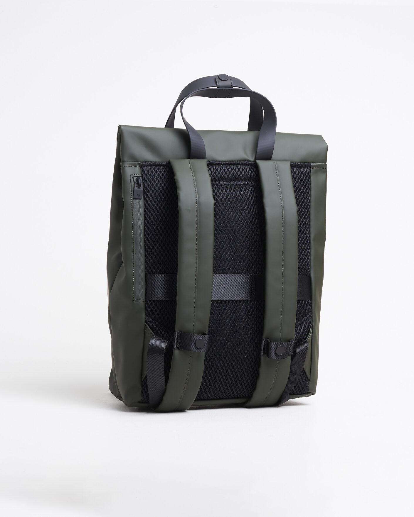 Heren | Tassen | RAINS | 2 Way Tote Backpack Black Green