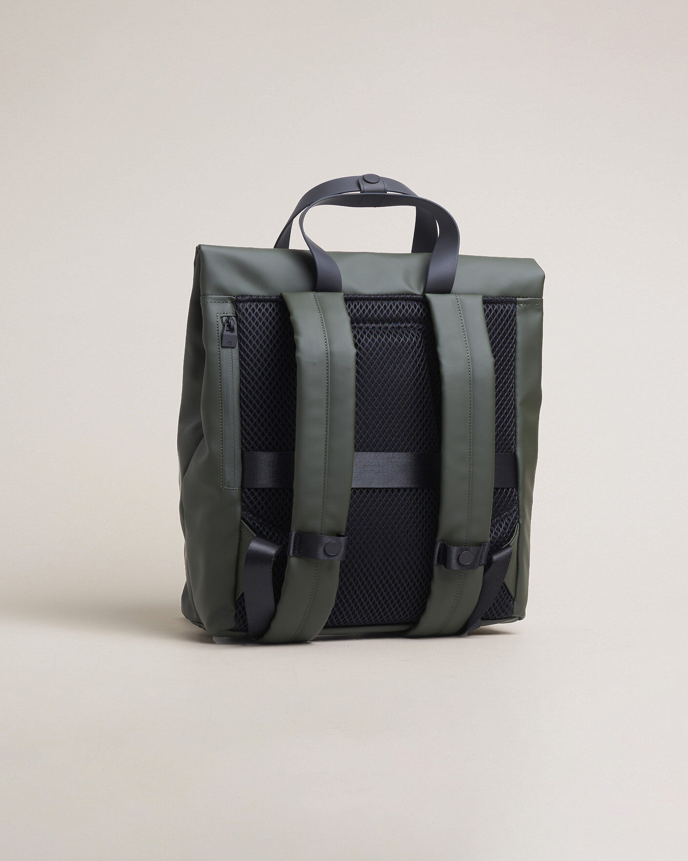 Heren | Tassen | RAINS | 2 Way Tote Backpack Black Green