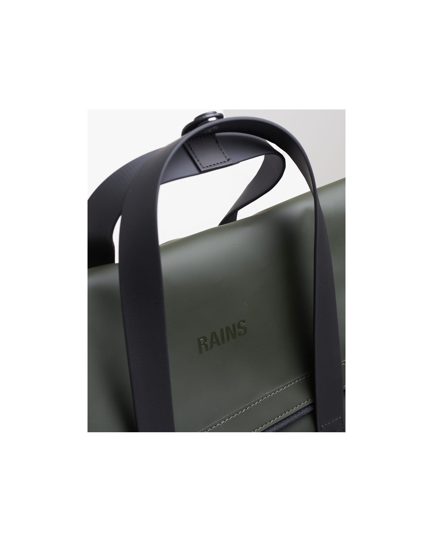 Heren | Tassen | RAINS | 2 Way Tote Backpack Black Green