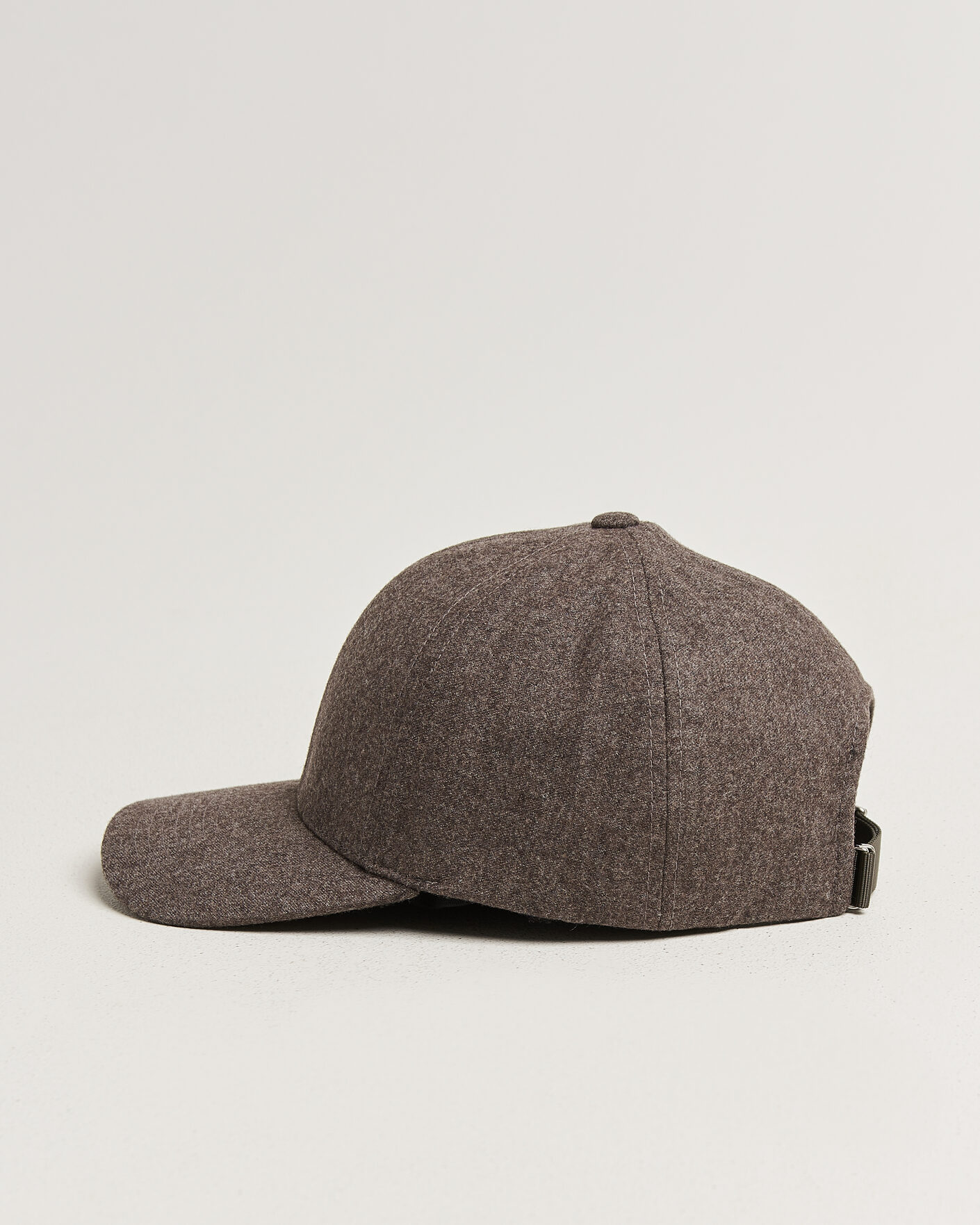 Heren | Hoeden en petten | Varsity Headwear | Merino Wool Baseball Cap Taupe Brown