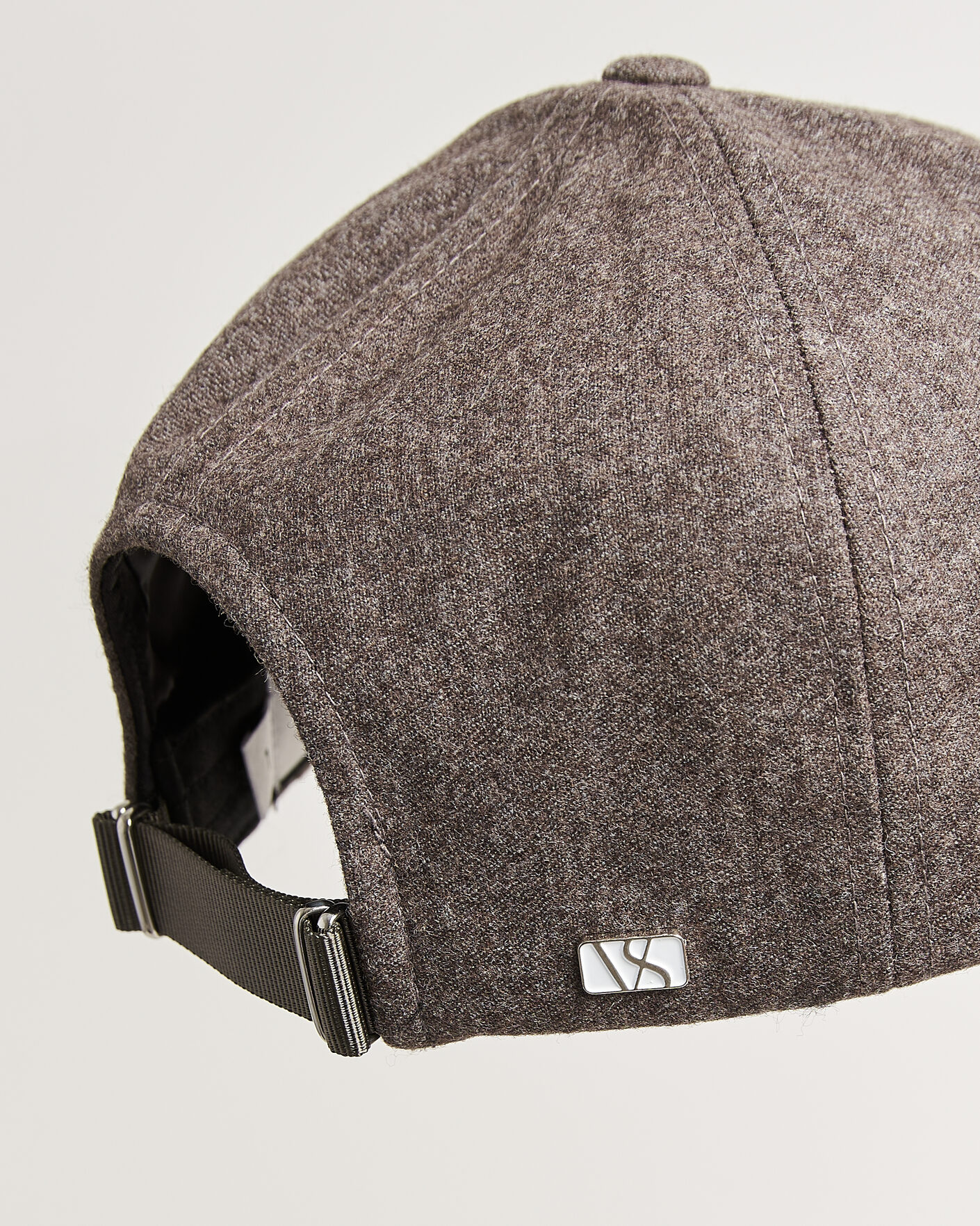 Heren | Hoeden en petten | Varsity Headwear | Merino Wool Baseball Cap Taupe Brown