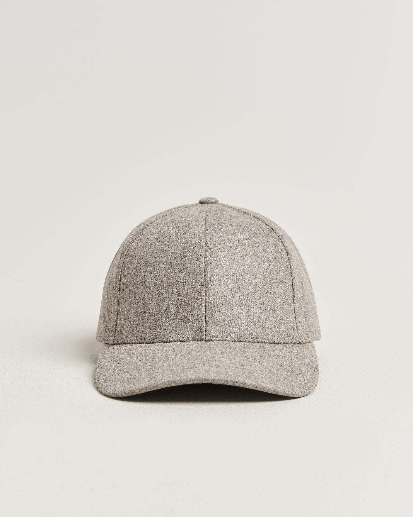 Heren | Hoeden en petten | Varsity Headwear | Merino Wool Baseball Cap Umber Beige