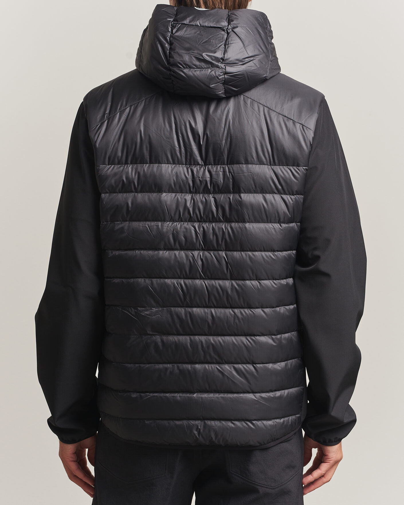 Heren | Jassen | Sail Racing | Spray Down Hooded Hybrid Jacket Carbon