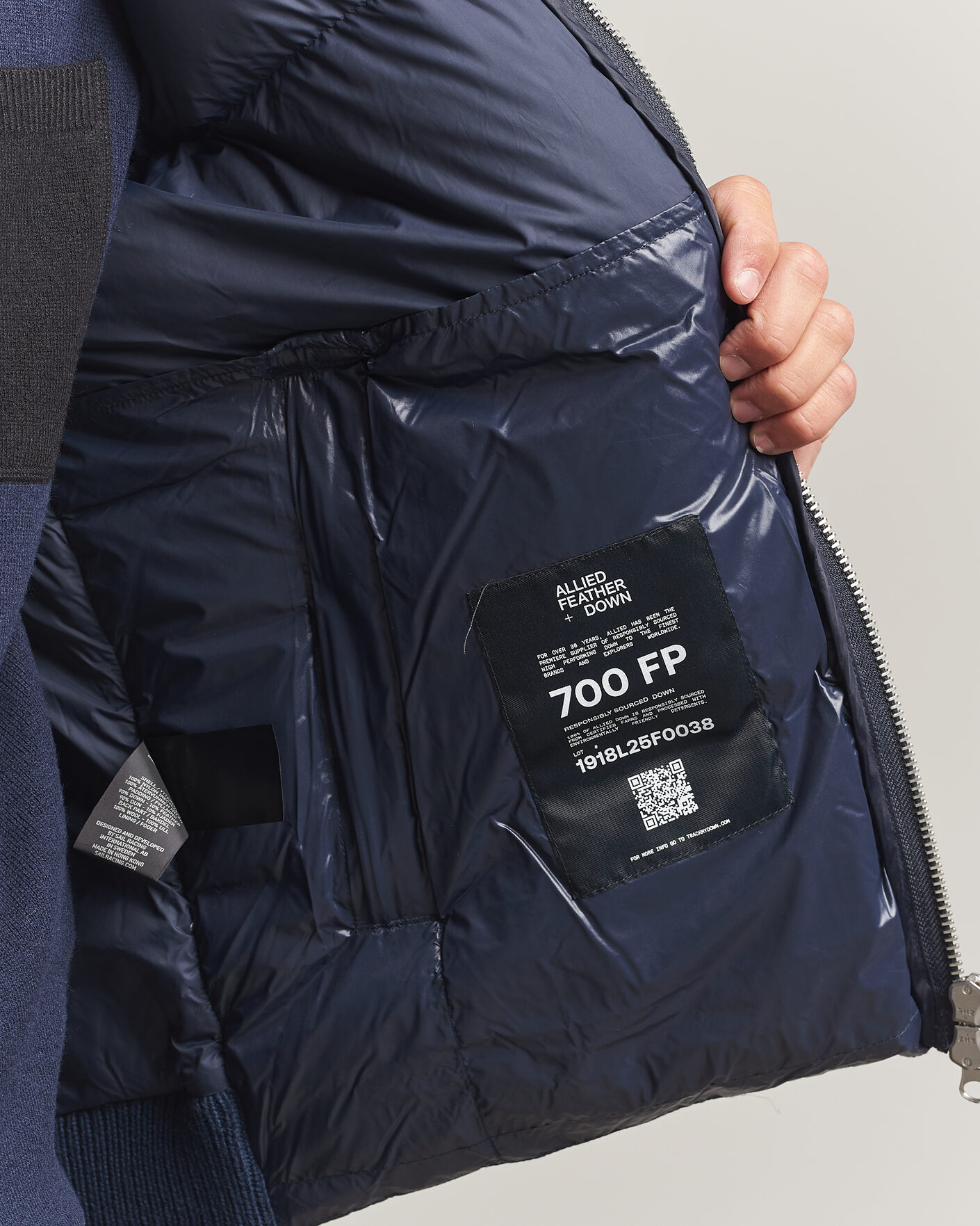 Heren | Jassen | Sail Racing | Ridge Hooded Hybrid Jacket Dark Navy