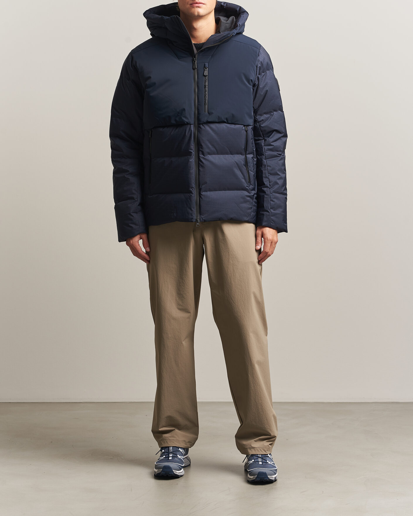 Heren | Jassen | Sail Racing | Polar Down Hooded Jacket Dark Navy