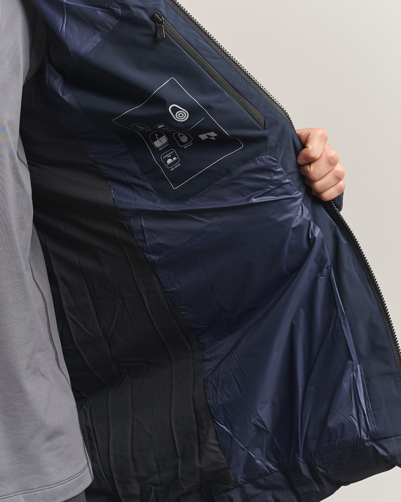 Heren | Jassen | Sail Racing | Polar Down Hooded Parka Dark Navy