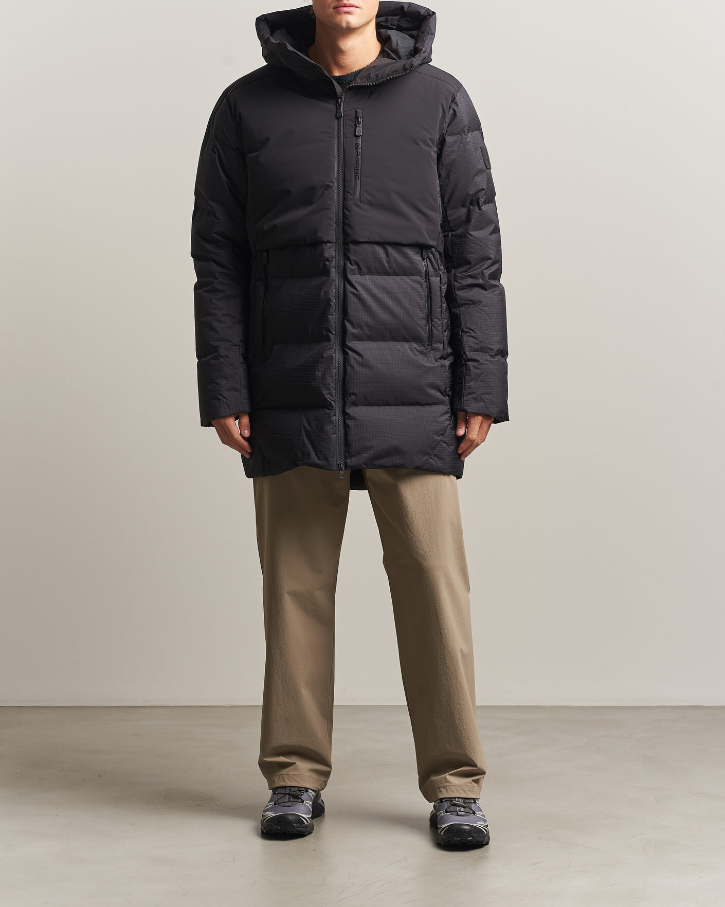 Heren | Jassen | Sail Racing | Polar Down Hooded Parka Carbon