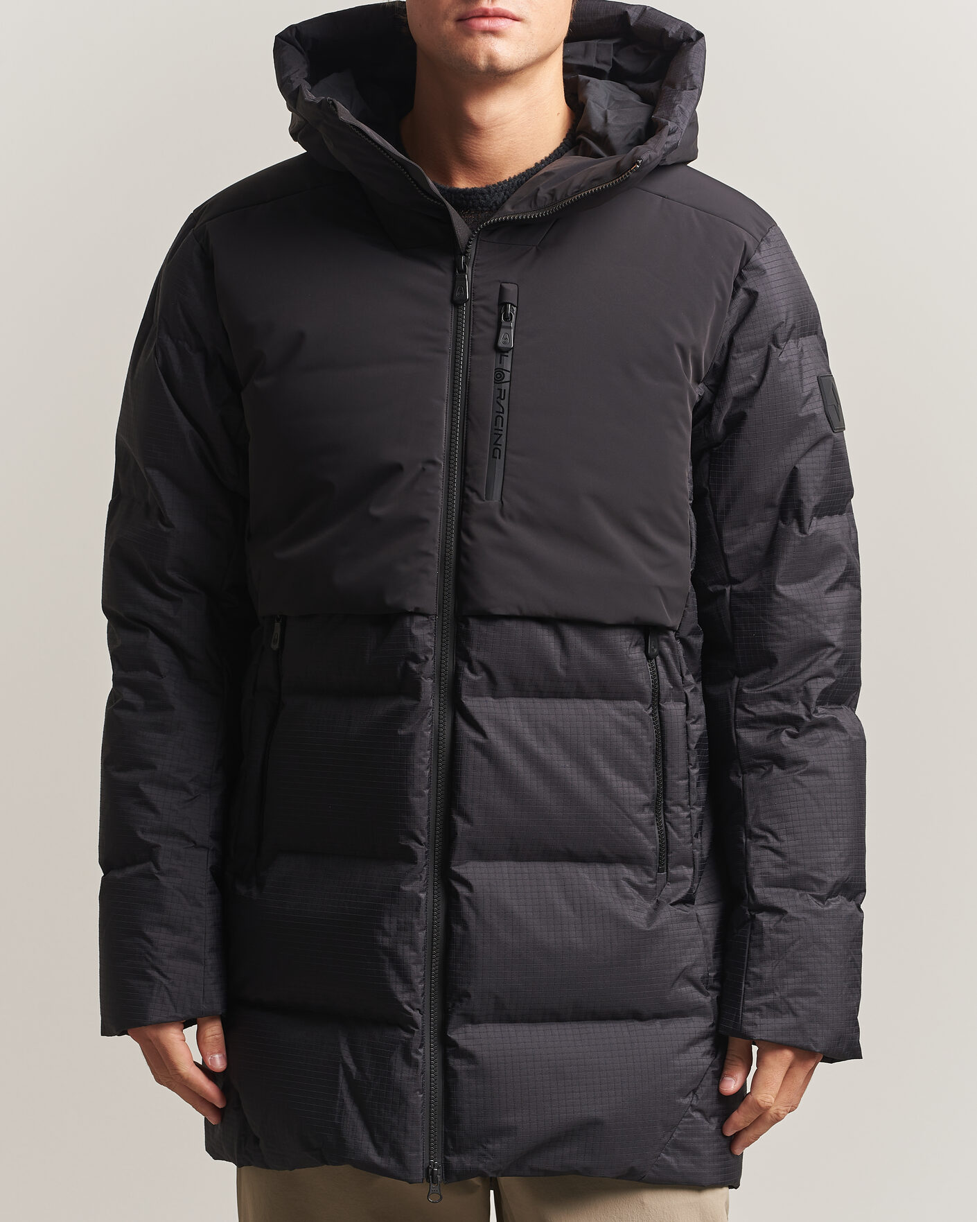Heren | Jassen | Sail Racing | Polar Down Hooded Parka Carbon