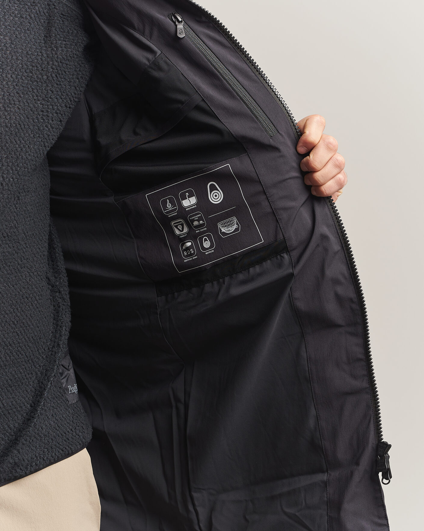 Heren | Jassen | Sail Racing | Arc Down Hooded Parka Carbon