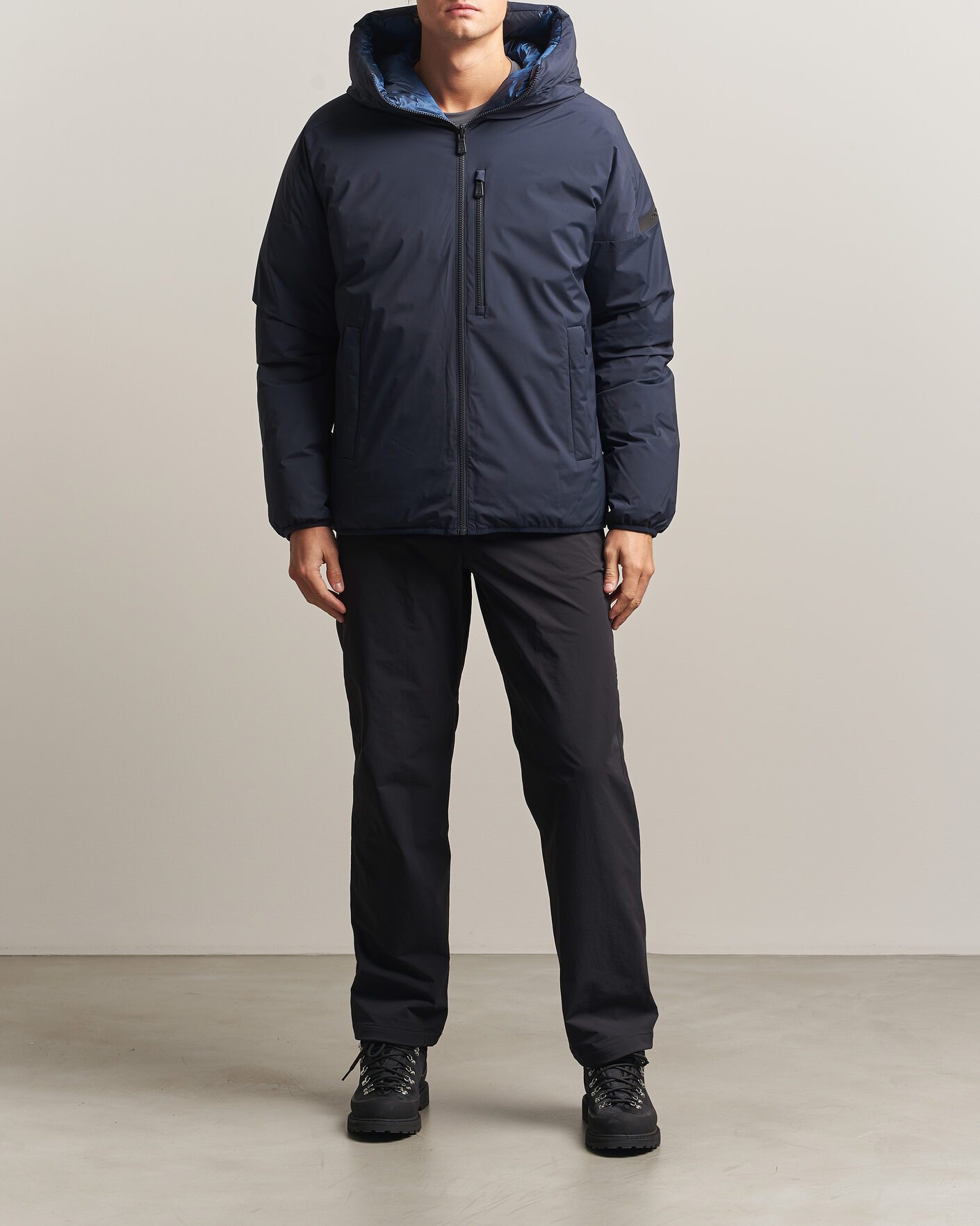 Heren | Jassen | Sail Racing | Thunder Reversible Hooded Jacket Dark Navy