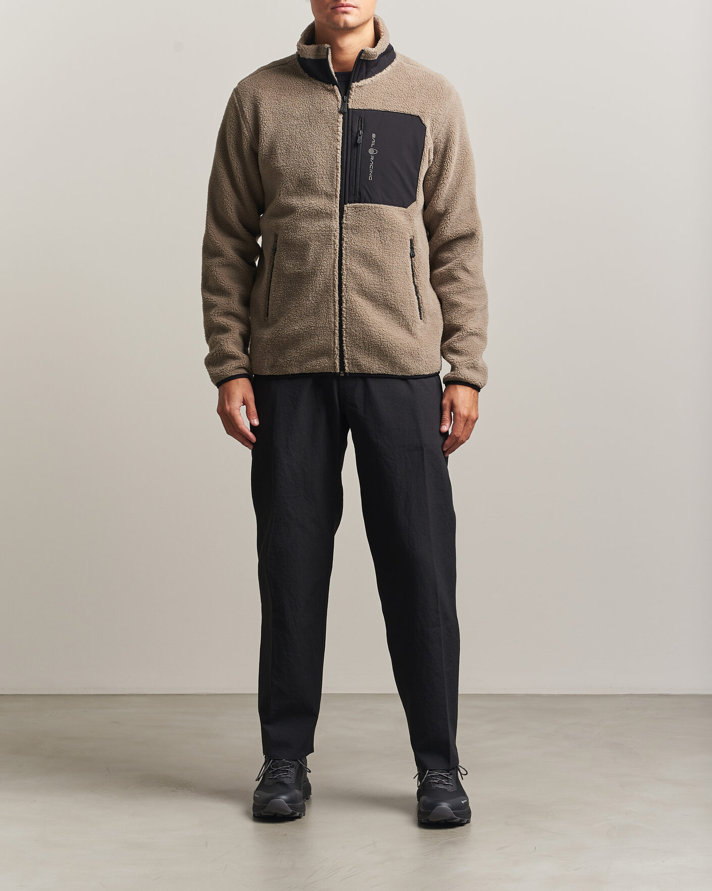 Heren | Truien | Sail Racing | Bowman Pile Full Zip Sand