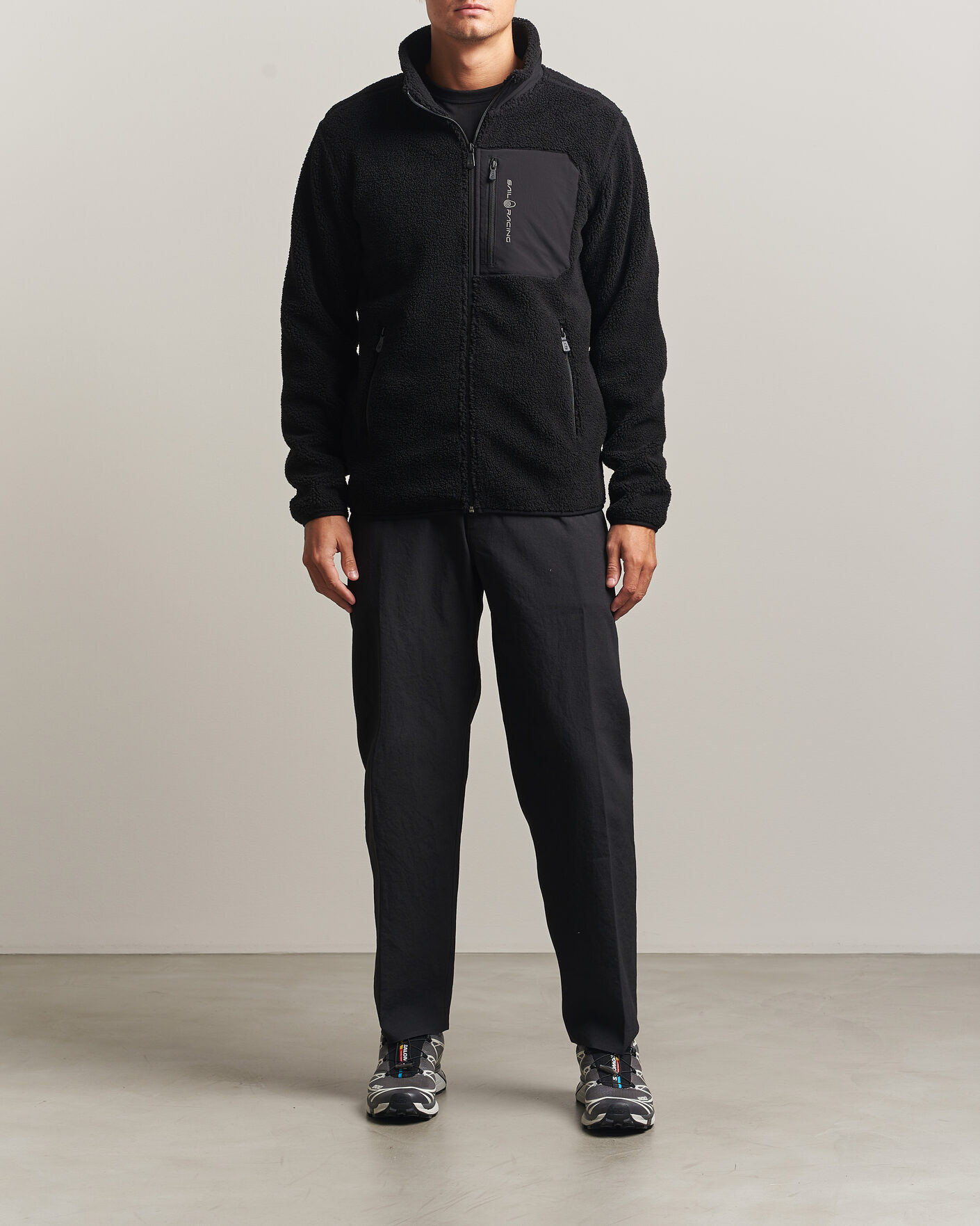 Heren | Truien | Sail Racing | Bowman Pile Full Zip Carbon