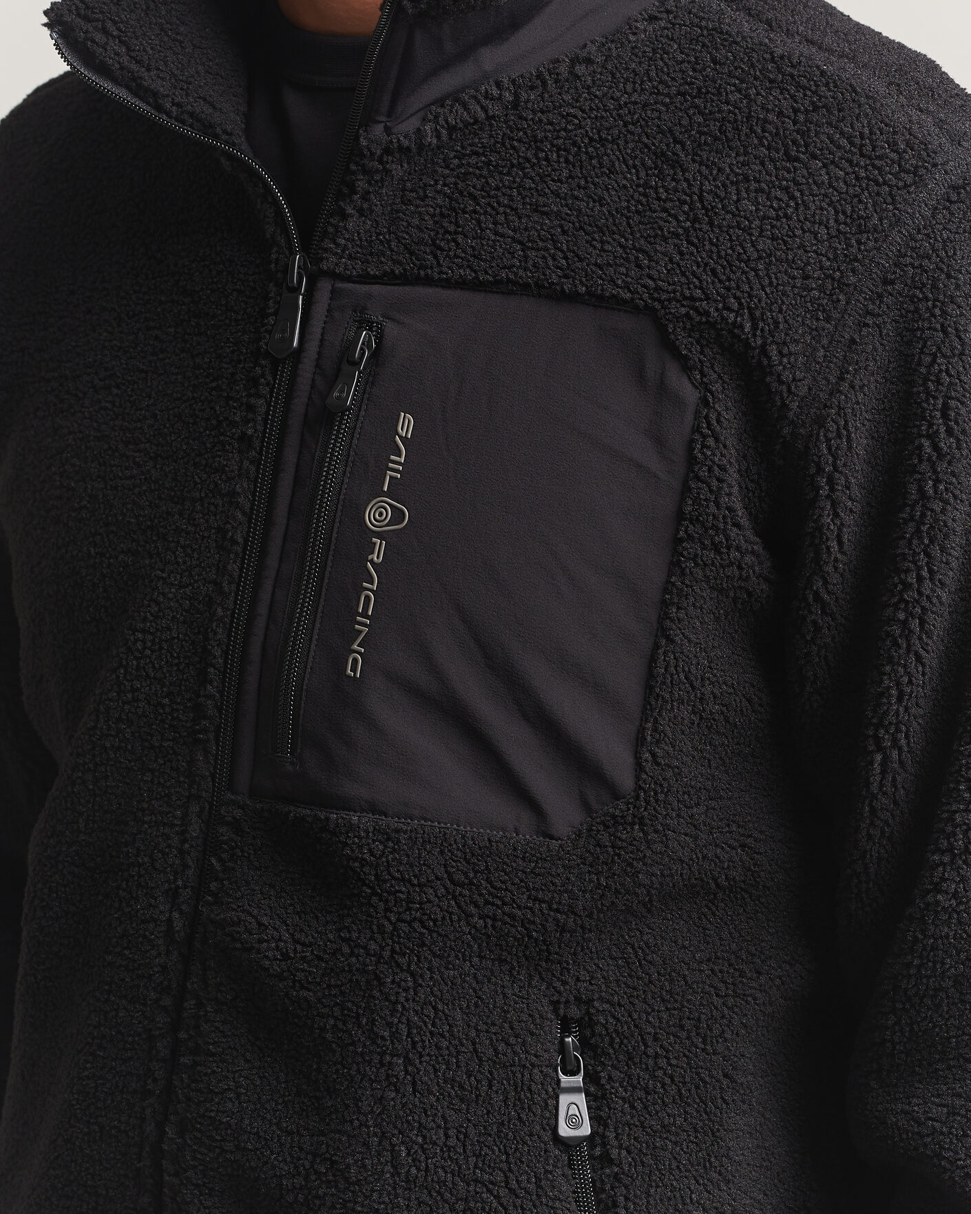 Heren | Truien | Sail Racing | Bowman Pile Full Zip Carbon