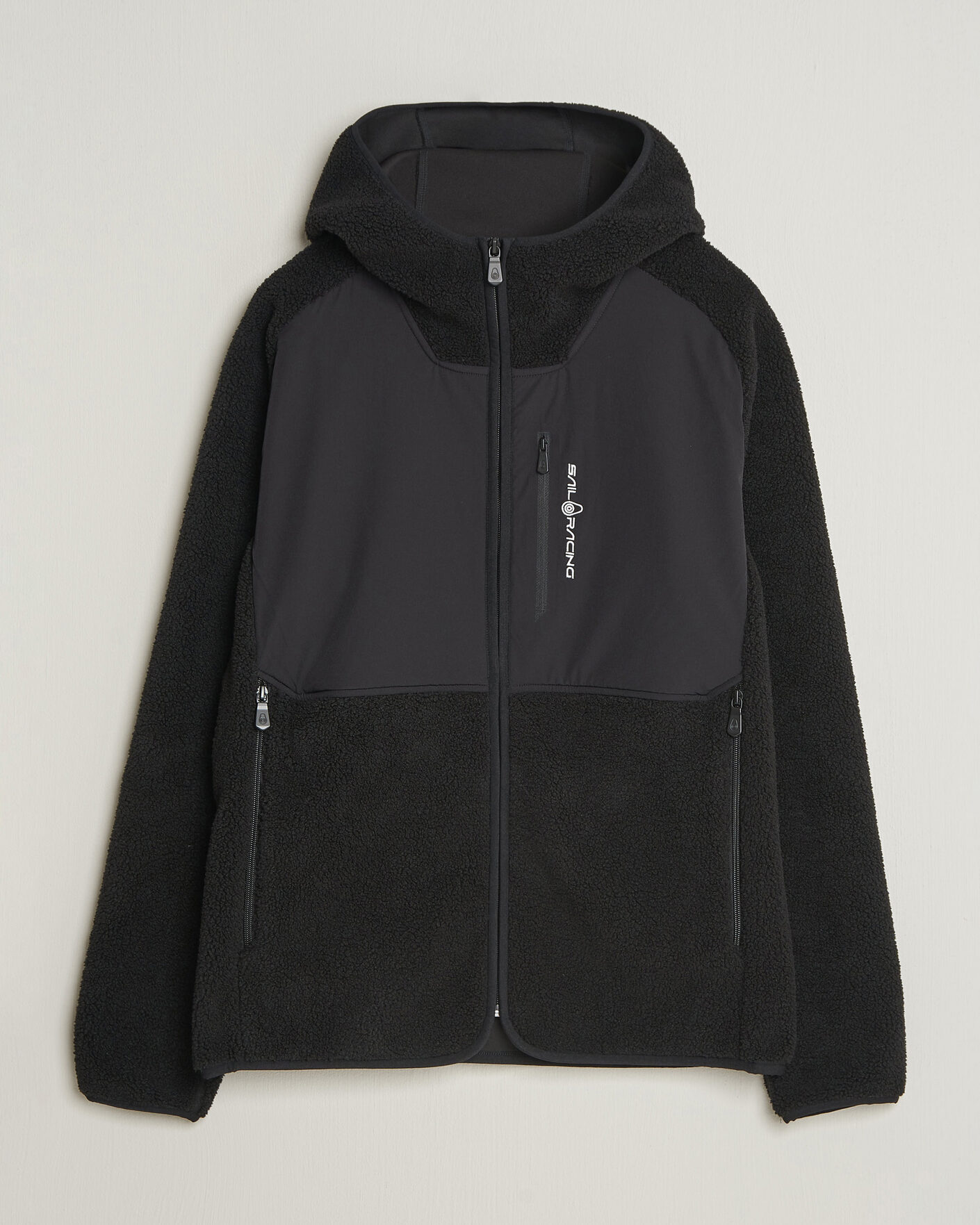 Heren | Truien | Sail Racing | Patrol Pile Full Zip Hoodie Carbon