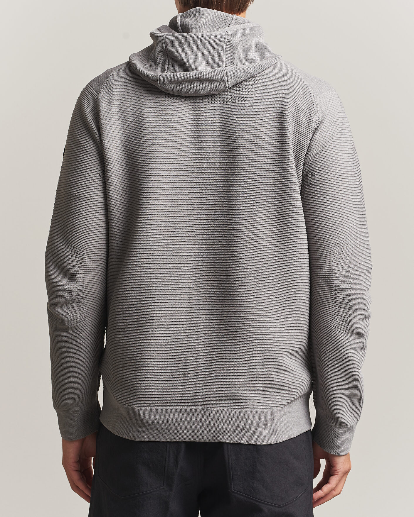 Heren | Truien | Sail Racing | Element Seamless Full Zip Hoodie Frost Grey