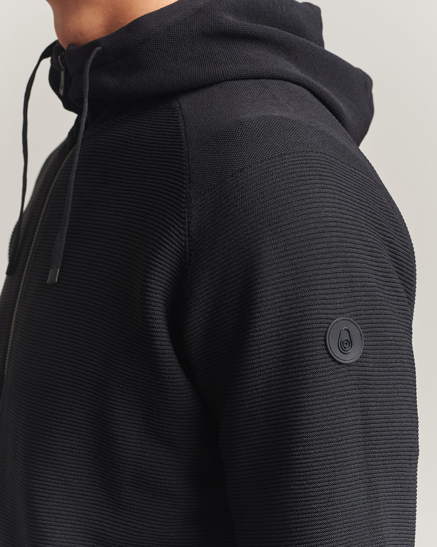 Heren | Truien | Sail Racing | Element Seamless Full Zip Hoodie Carbon
