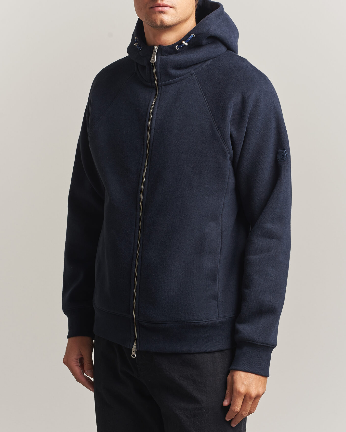 Heren | Truien | Sail Racing | Flow Full Zip Hoodie Dark Navy
