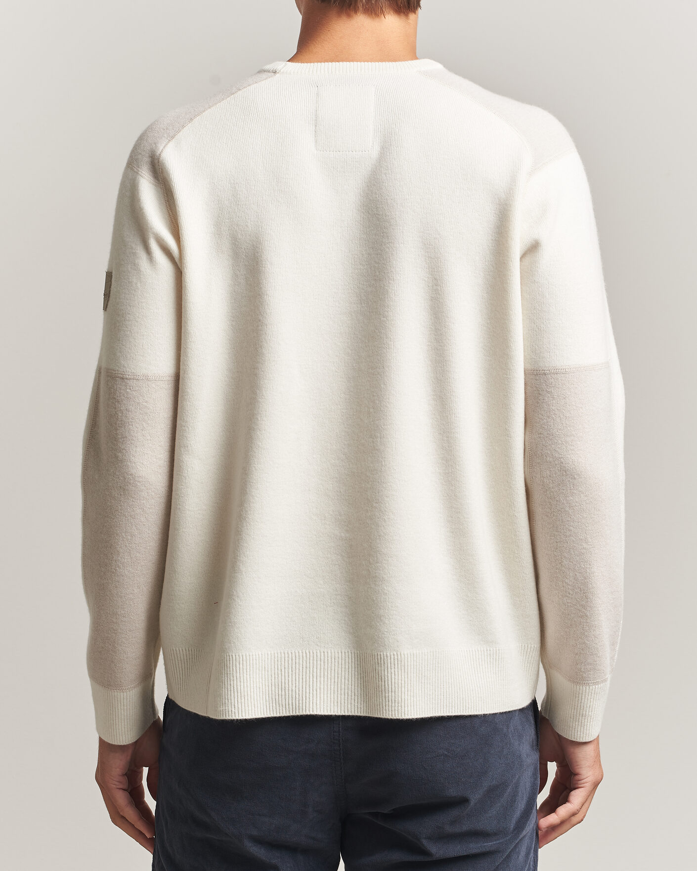 Heren | Truien | Sail Racing | Spine Wool Knitted Sweater Off White