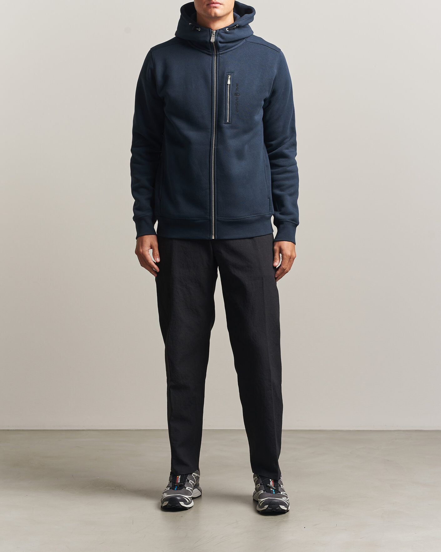 Heren | Truien | Sail Racing | Bowman Full Zip Hoodie Dark Navy