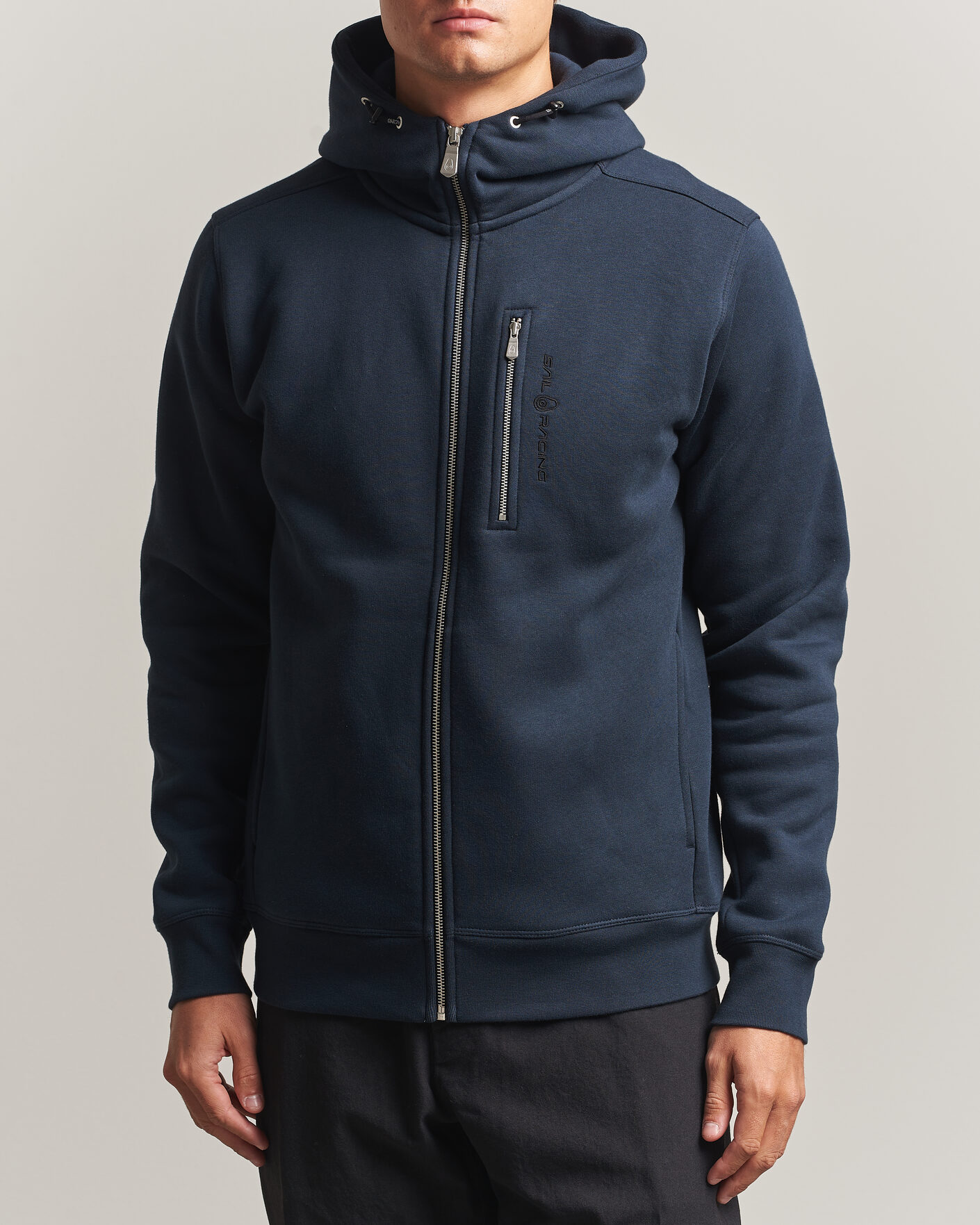 Heren | Truien | Sail Racing | Bowman Full Zip Hoodie Dark Navy