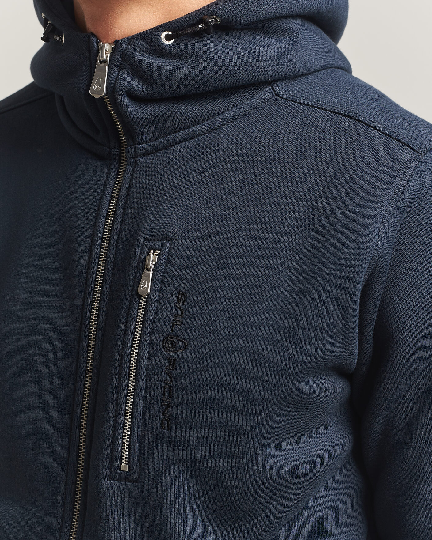 Heren | Truien | Sail Racing | Bowman Full Zip Hoodie Dark Navy